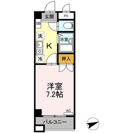 セジュール浦上の物件間取画像